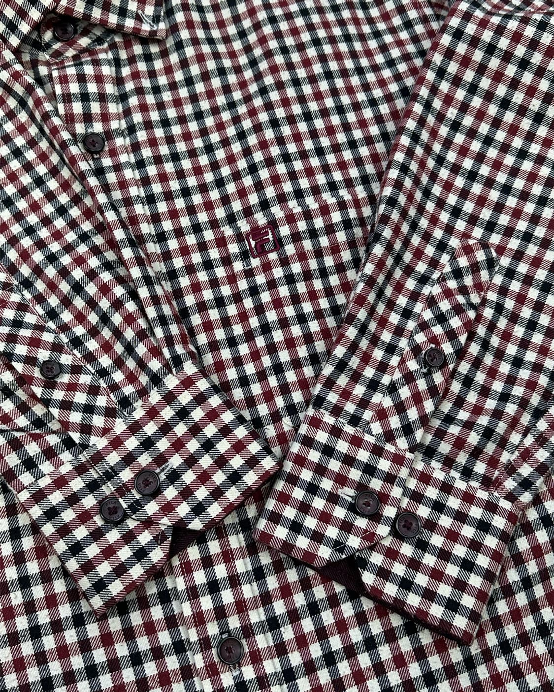 휠라 체크셔츠 상품이미지3