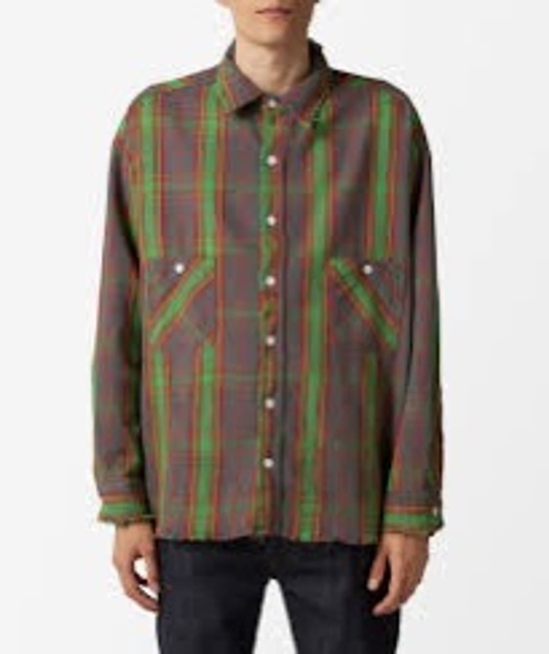 세인트 미카엘 데님티어스 서머아카데미 플란넬 셔츠 상품이미지4