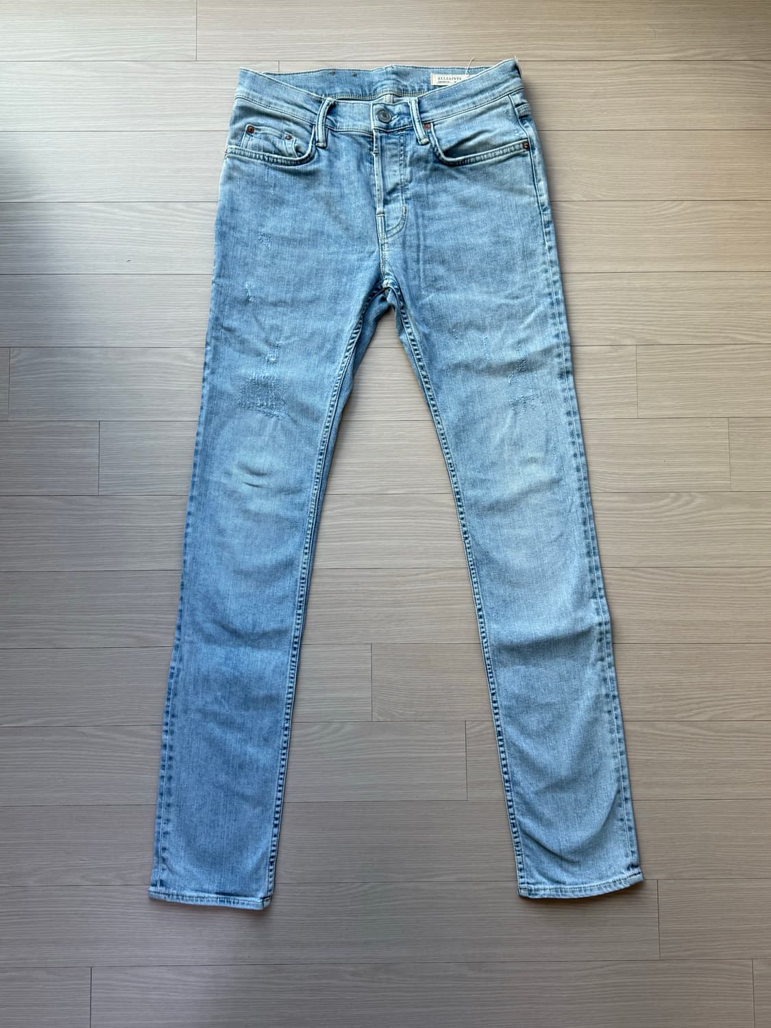 올세인츠 시가렛 라이트 블루 데님 진 상품이미지1