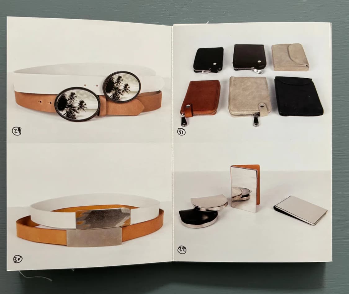 Martin Margiela Landscape Leather Belt S 상품이미지4