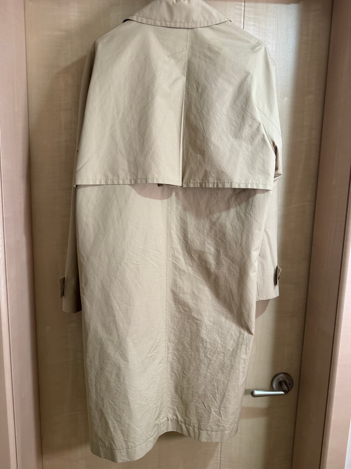 타임옴므 24ss 후드탈부착 트렌치코트 베이지 105 상품이미지4