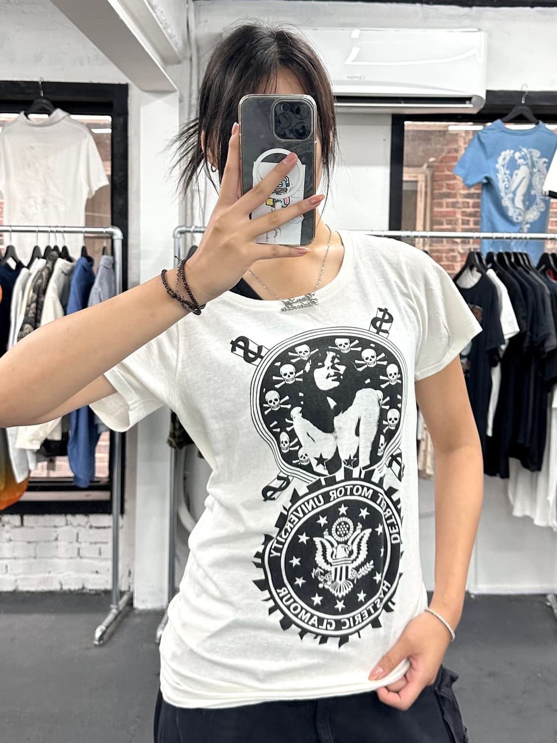 히스테릭 글래머 히스걸 티셔츠 상품이미지1
