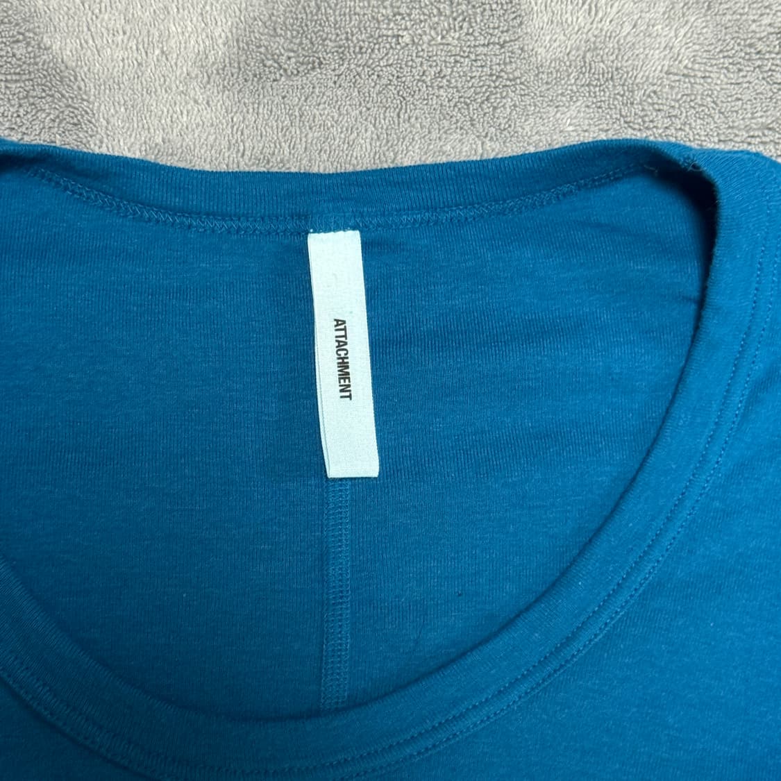 어테치먼트 여성 7부 티셔츠 상품이미지3