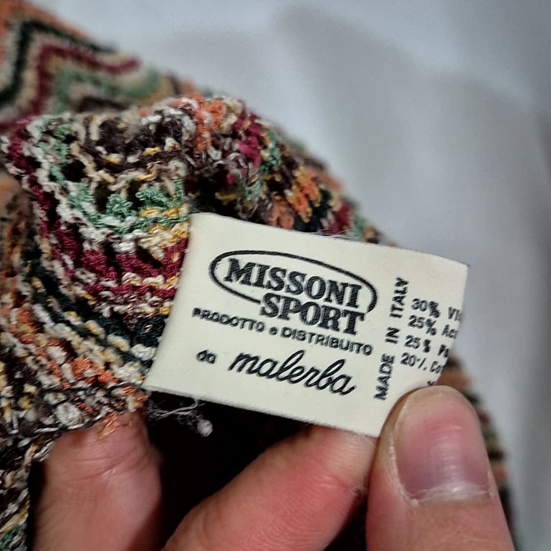 미쏘니 패턴 니트  상품이미지4