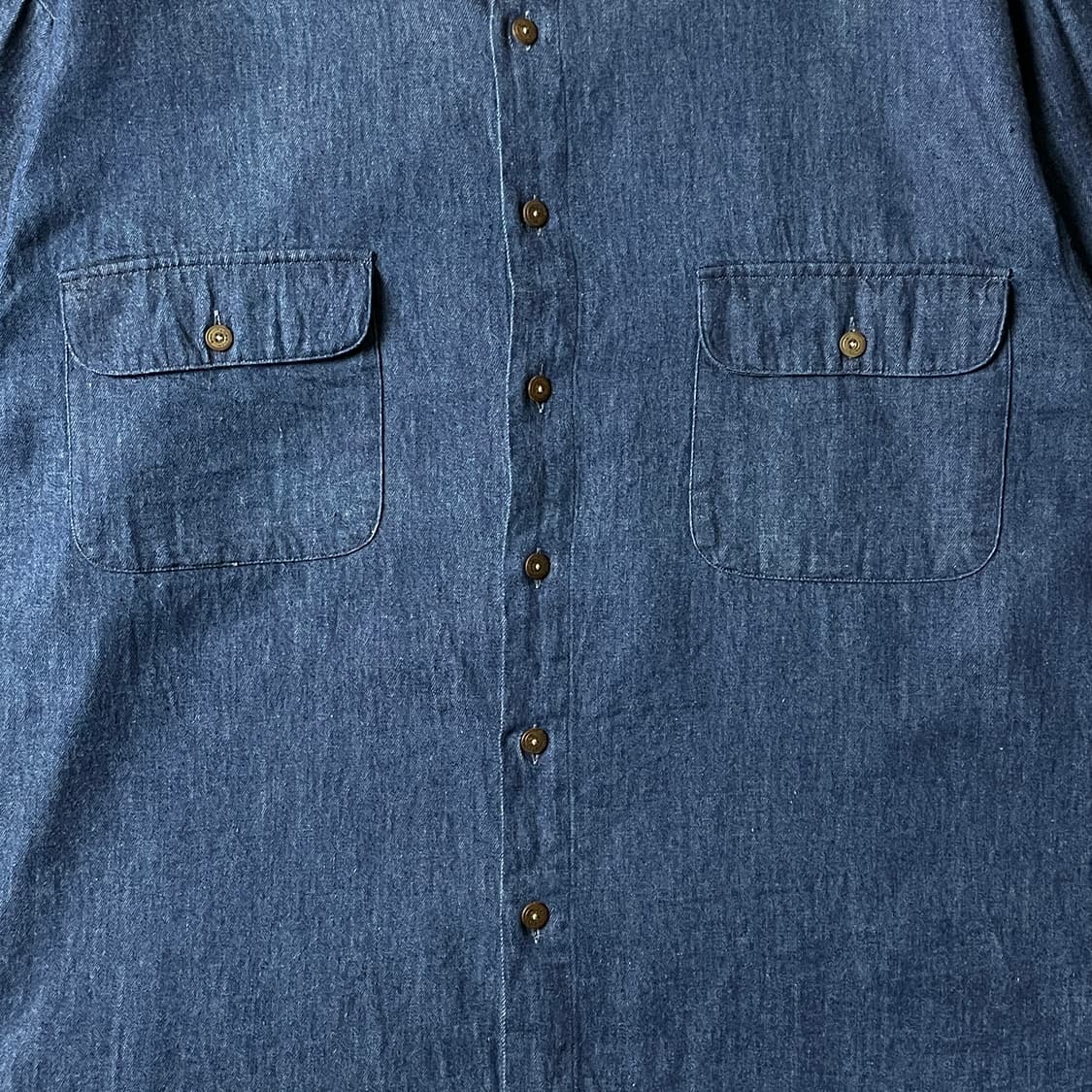 THORNTON BAY 빈티지 코튼 데님 셔츠 A00713 상품이미지3