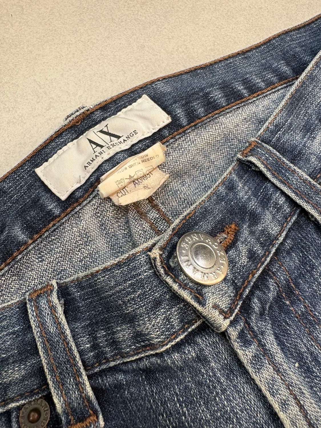 아르마니 익스체인지 스트레이트 데님 상품이미지8