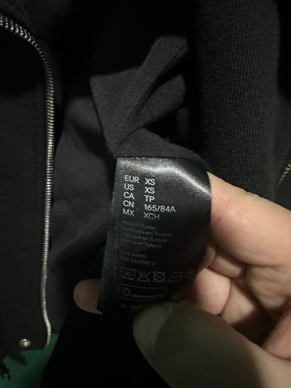 발망 X H&M 코튼 라이더자켓  상품이미지4