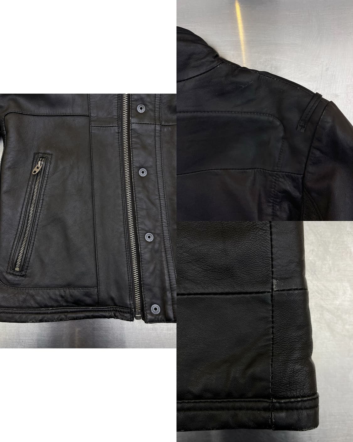 지 스타 로우 MFD 바이커 레더 자켓 상품이미지8