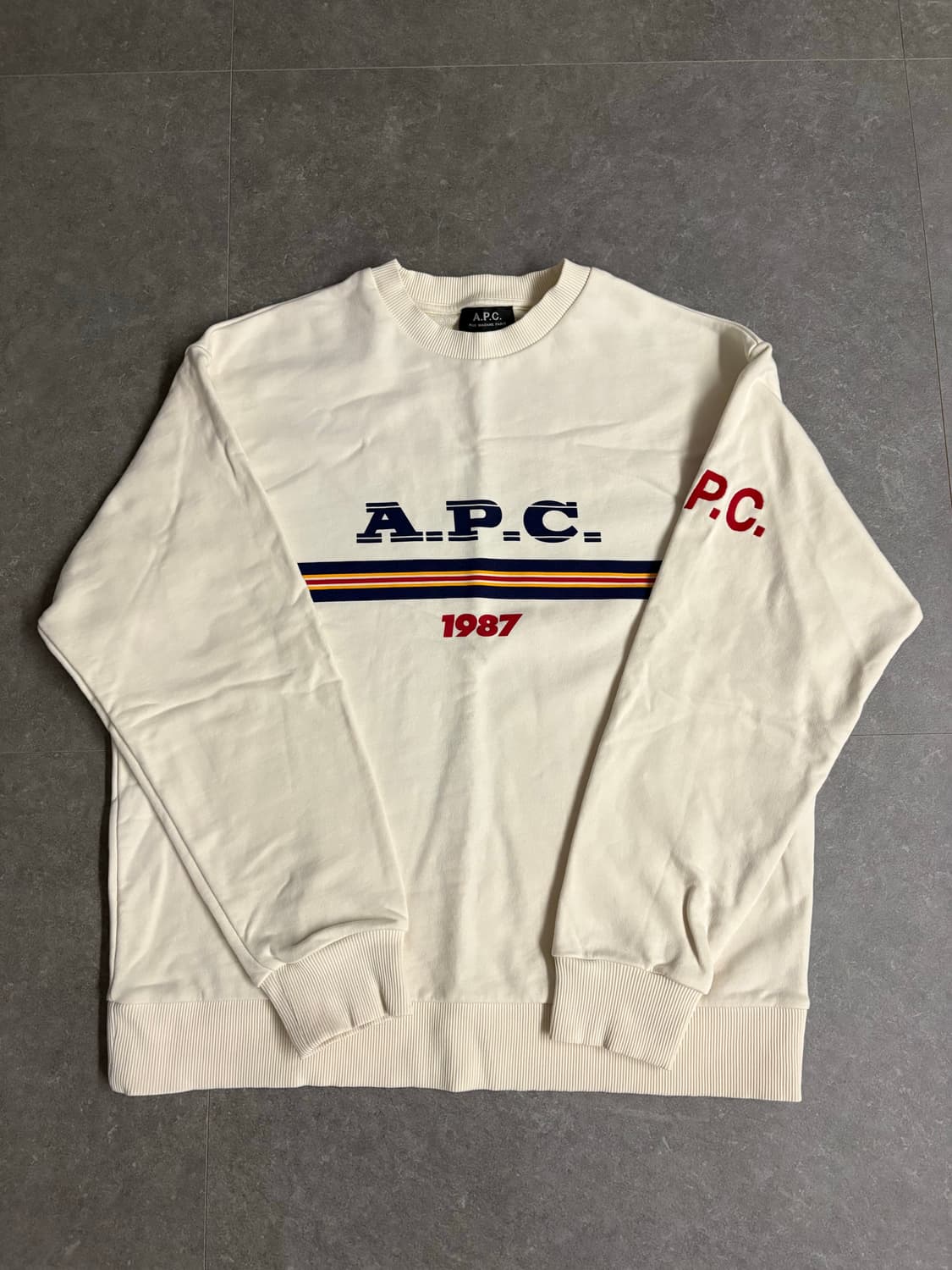 아페쎄 맨투맨 m 상품이미지1