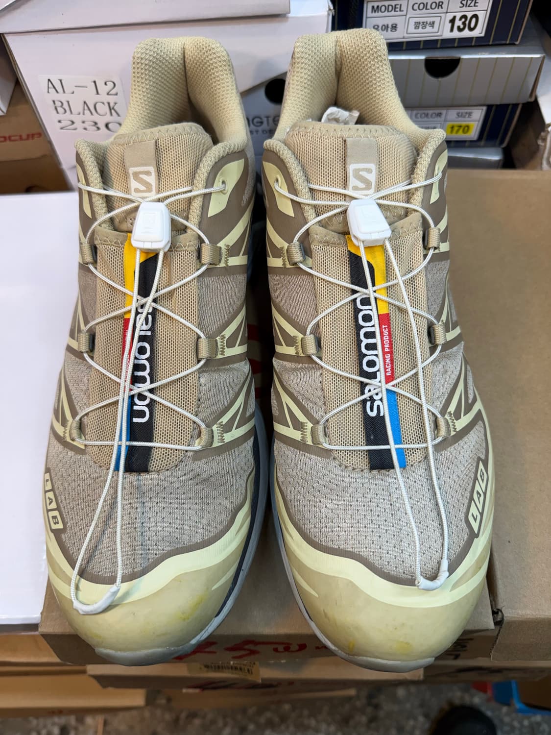 (290) 살로몬 XT-6 클리어 사파리 바닐라 아이스 상품이미지1