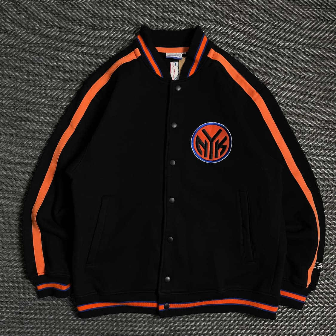 00s 리복 NBA 뉴욕 닉스 올드스쿨 바시티 자켓o 4808 상품이미지1