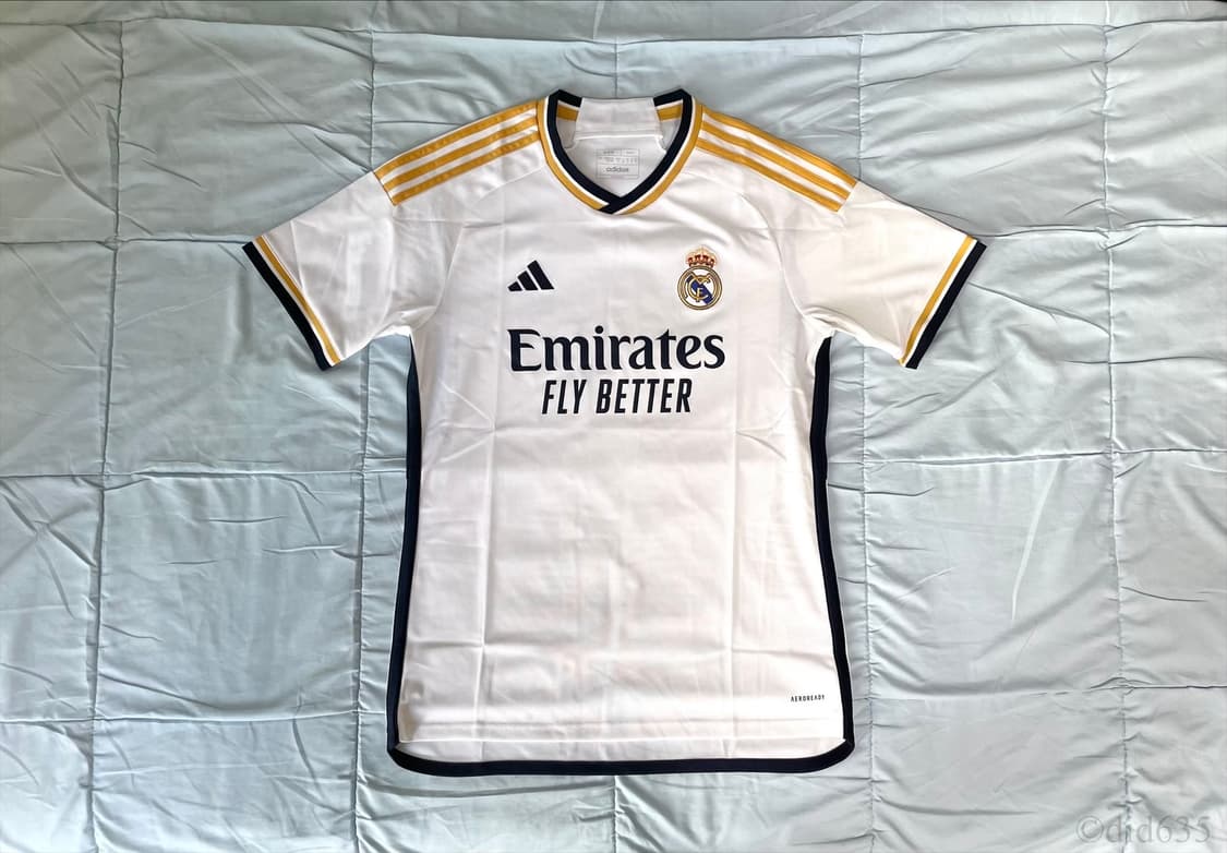 (국내 L) 23-24 레알마드리드 홈 반팔 판매 상품이미지1