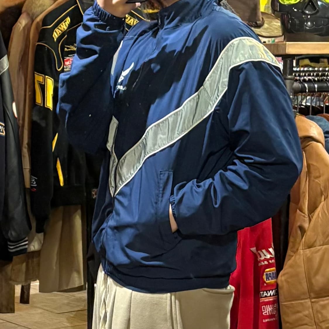 [HI] ARMY 아마 바람막이 블루 상품이미지3