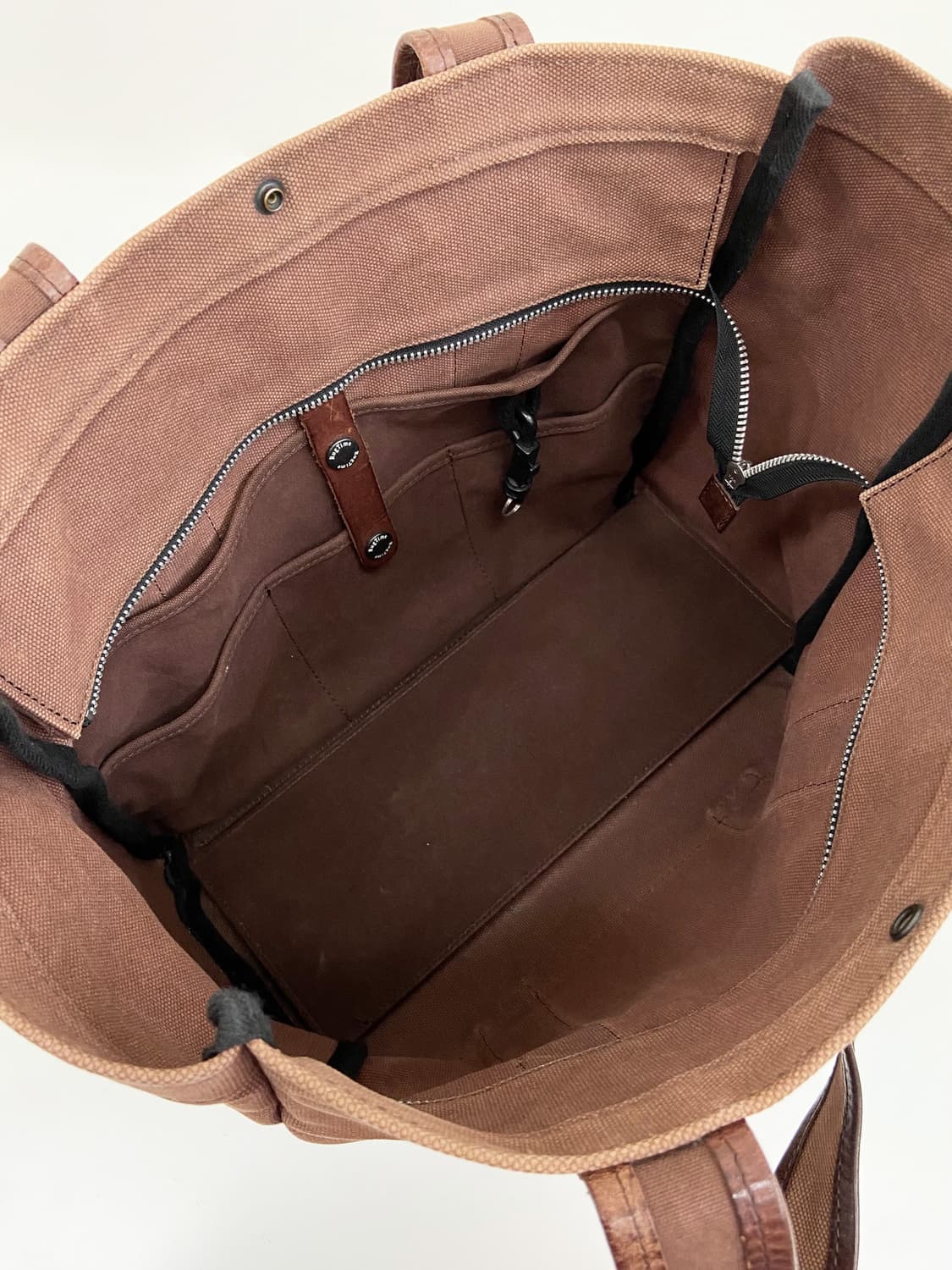 Rug Time Canvas/ Leather Tote Bag 상품이미지9