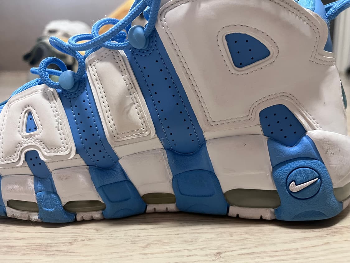 나이키 에어 모어 업템포 UNC 블루 판매 상품이미지6