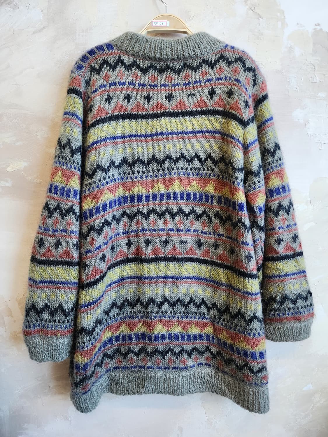 울 혼방 니트 가디건 상품이미지4