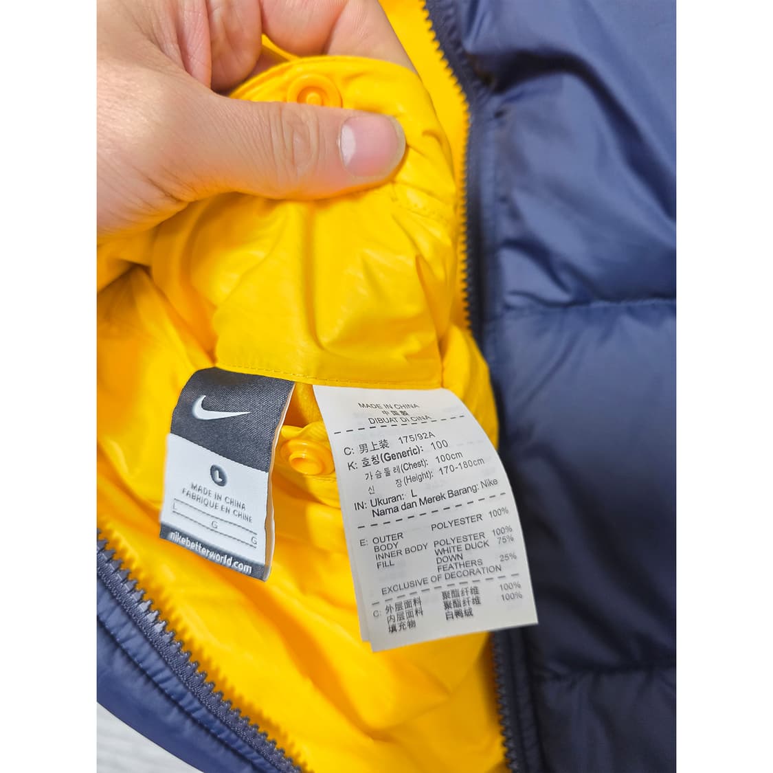 택포) 나이키 코비 패딩 조끼 L 상품이미지2