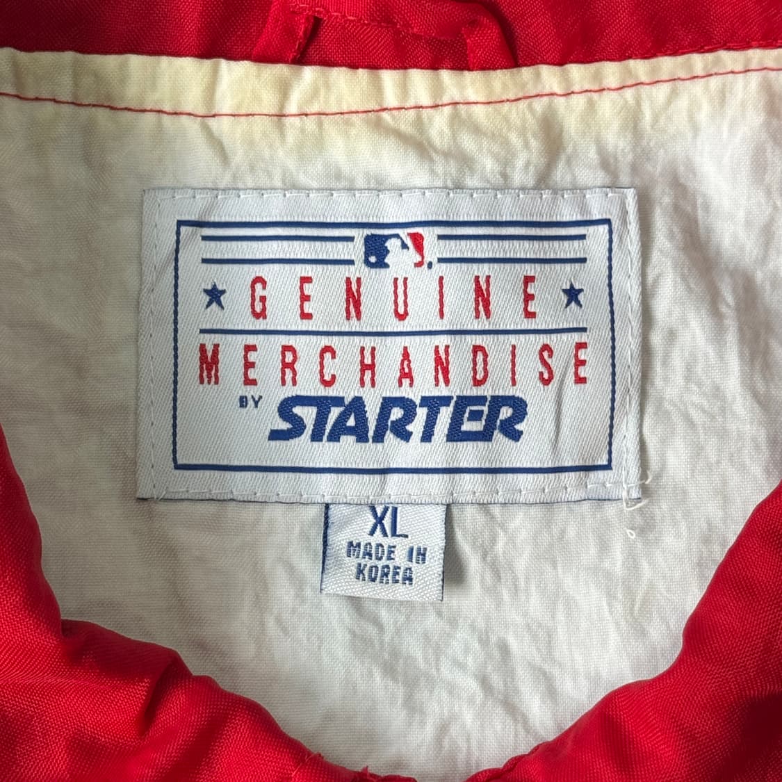 스타터 90s 필라델피아 MLB 나일론 자켓 XL 상품이미지6