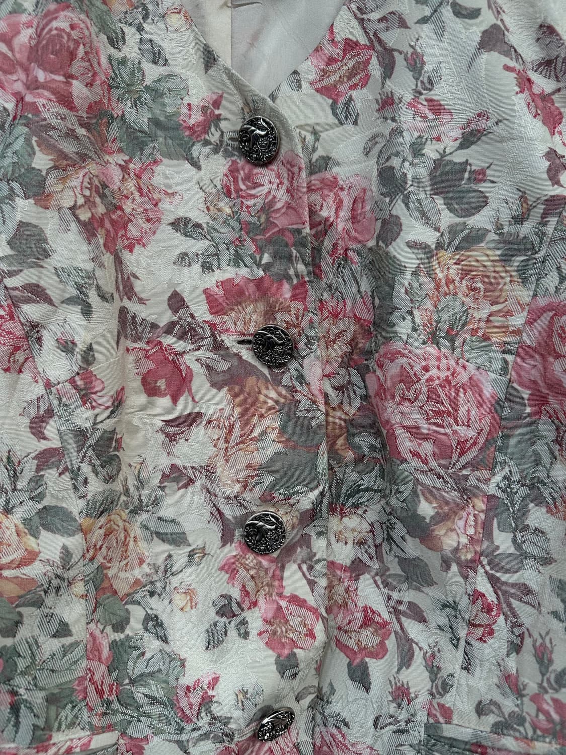 프랑스 빈티지 자가드 자켓 상품이미지5