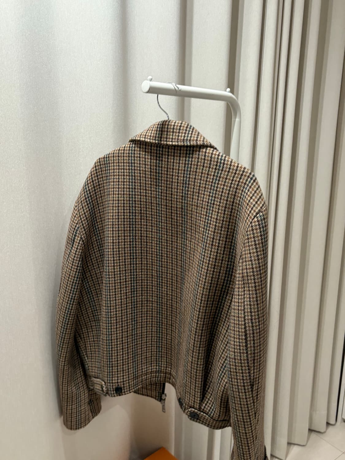 MNGU 밍구 체크 블루종 자켓 상품이미지6