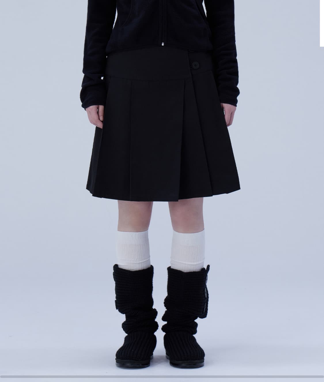 미세키서울 미디 랩 스커트 상품이미지1