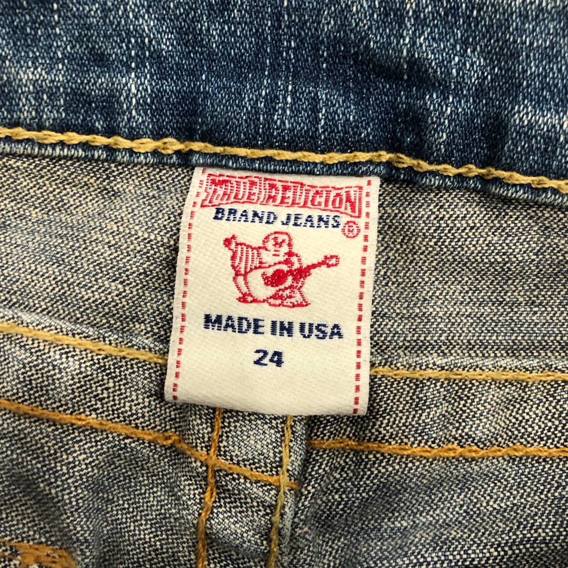 트루릴리전 Billy 빌리 워싱 디스 데님 팬츠 상품이미지6