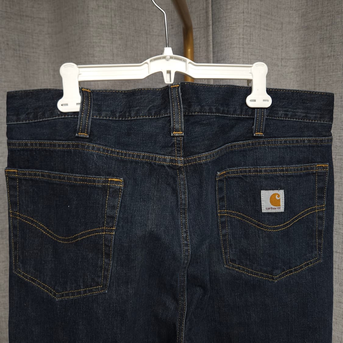 36/32 ) 칼하트 스트레이트 진청 청바지 상품이미지1