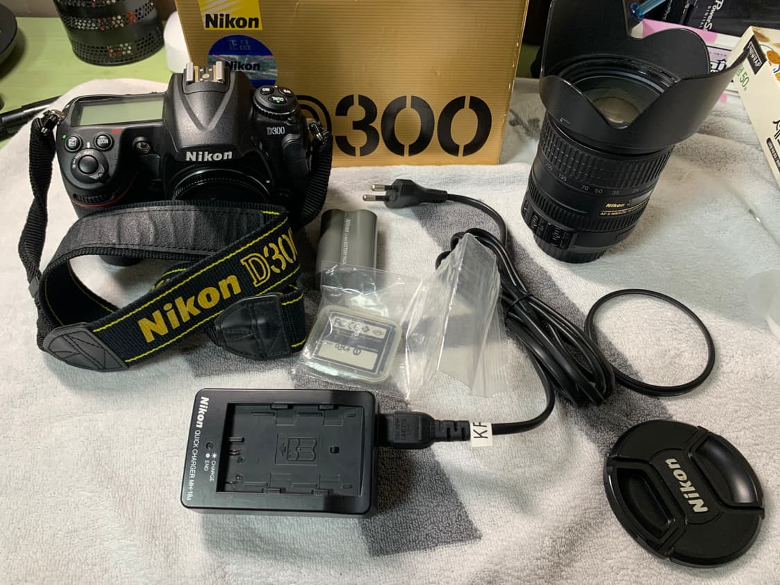 니콘 D300 풀박스, Af-s 18-200 슈퍼줌 등등 상품이미지1
