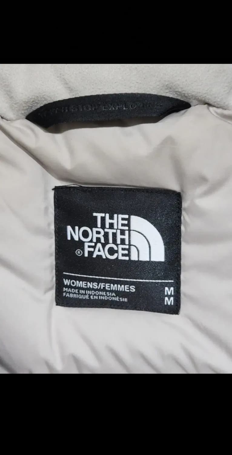 (M) 노스페이스 구스다운 롱패딩 점퍼 화이트 거위털 다운코트 후드  상품이미지3