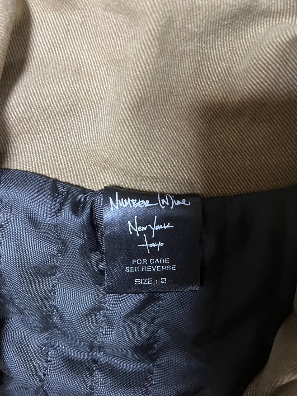 90s) 넘버나인 자켓 상품이미지3