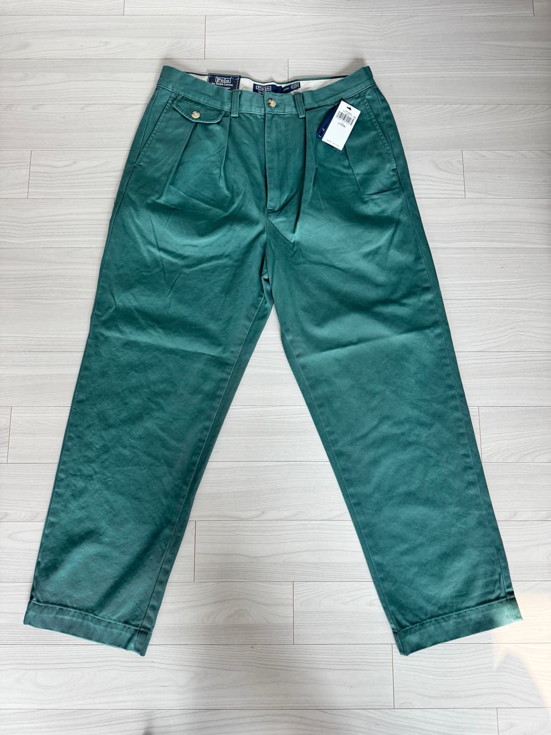 폴로 휘트먼 치노팬츠 워시드그린 31x30 새상품 상품이미지2