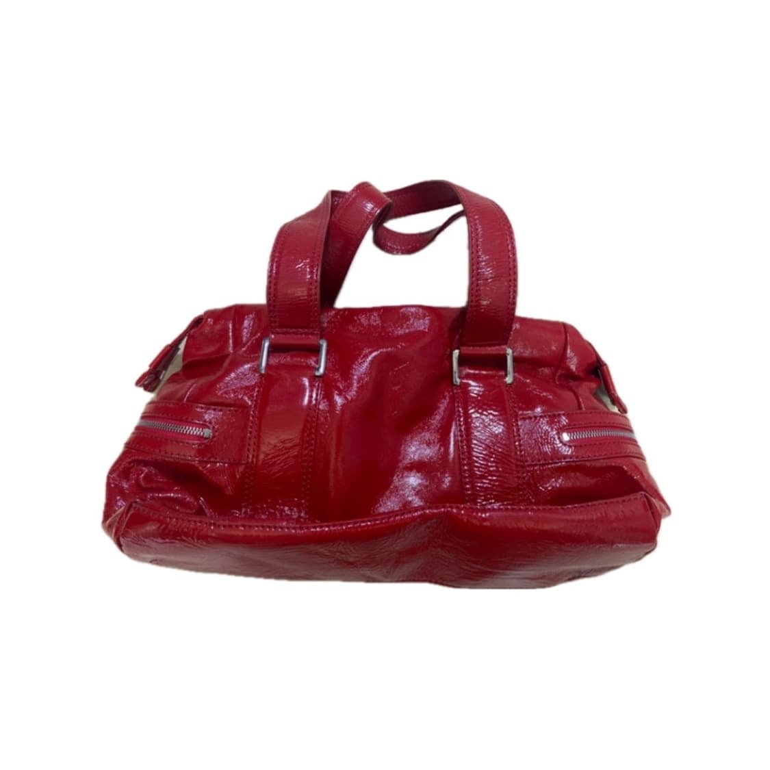 Vintage 마이클코어스 레드 토트백 y2k 베를린코어 갸루 상품이미지2