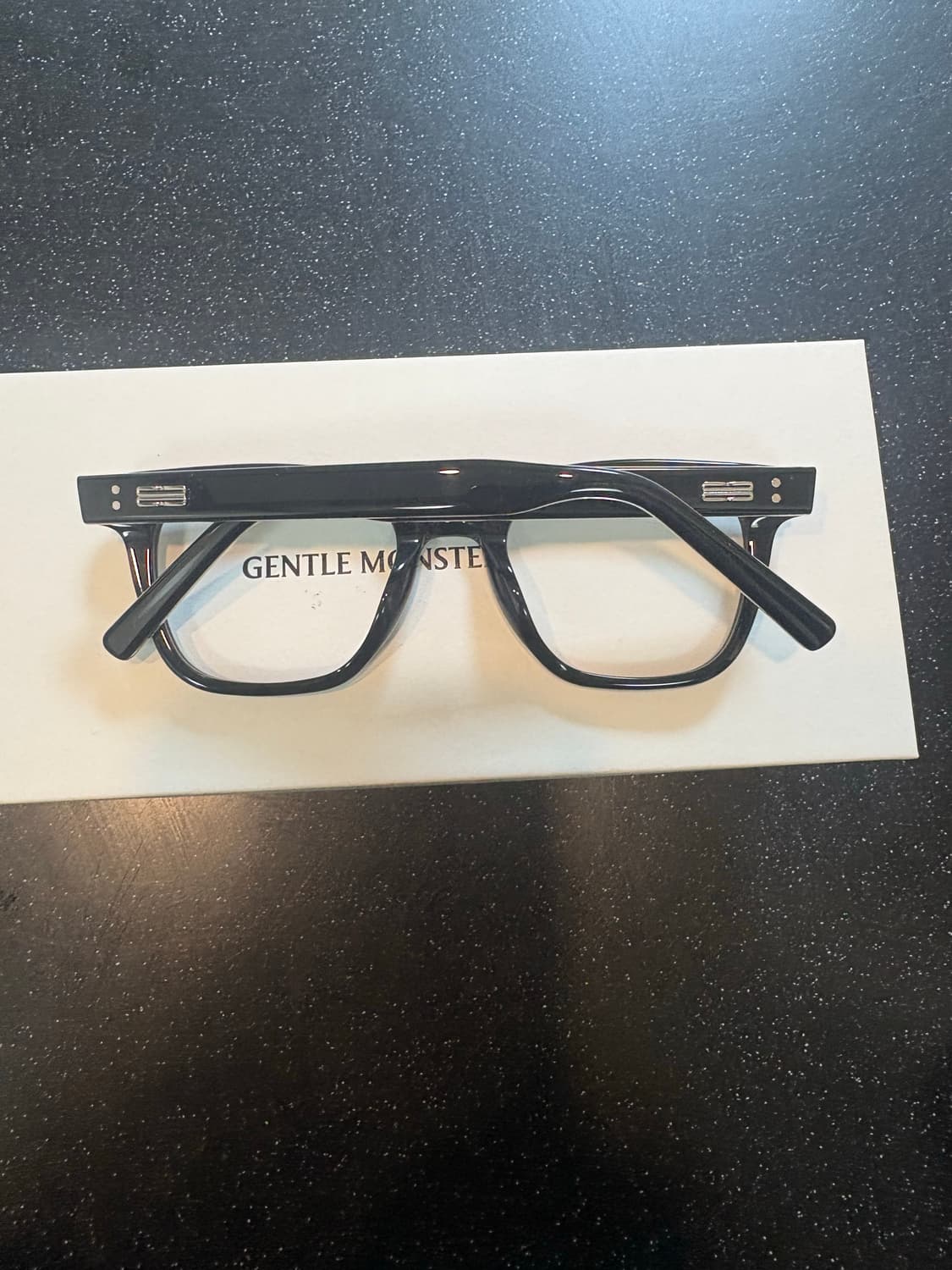 젠틀몬스터 칼01 블랙 안경 상품이미지5