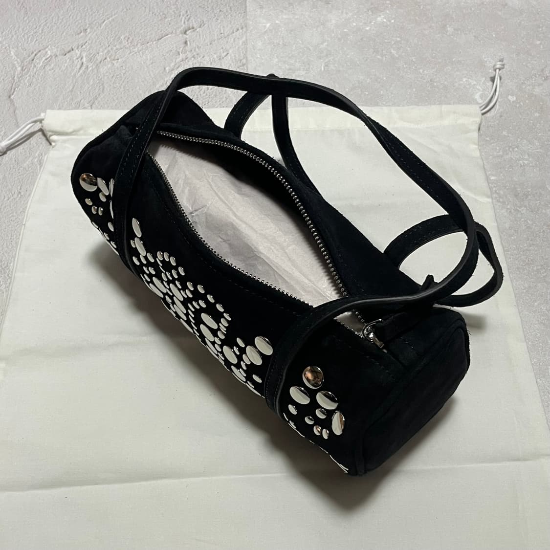 [새상품] 기마구아스 소피아 스터드백 블랙 상품이미지2