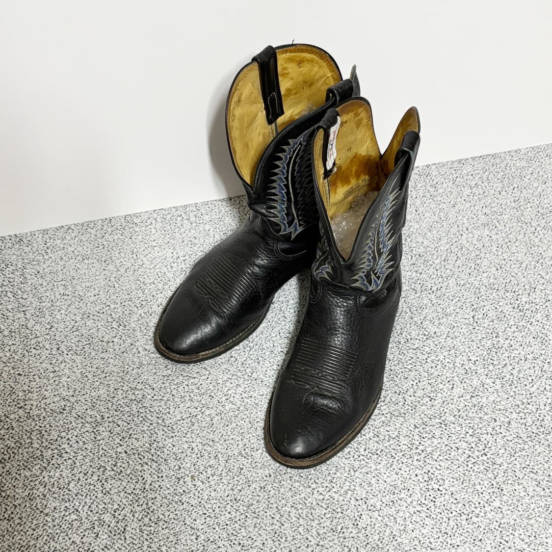 토니 라마 빈티지 웨스턴 카우보이 부츠 Made in USA 상품이미지3