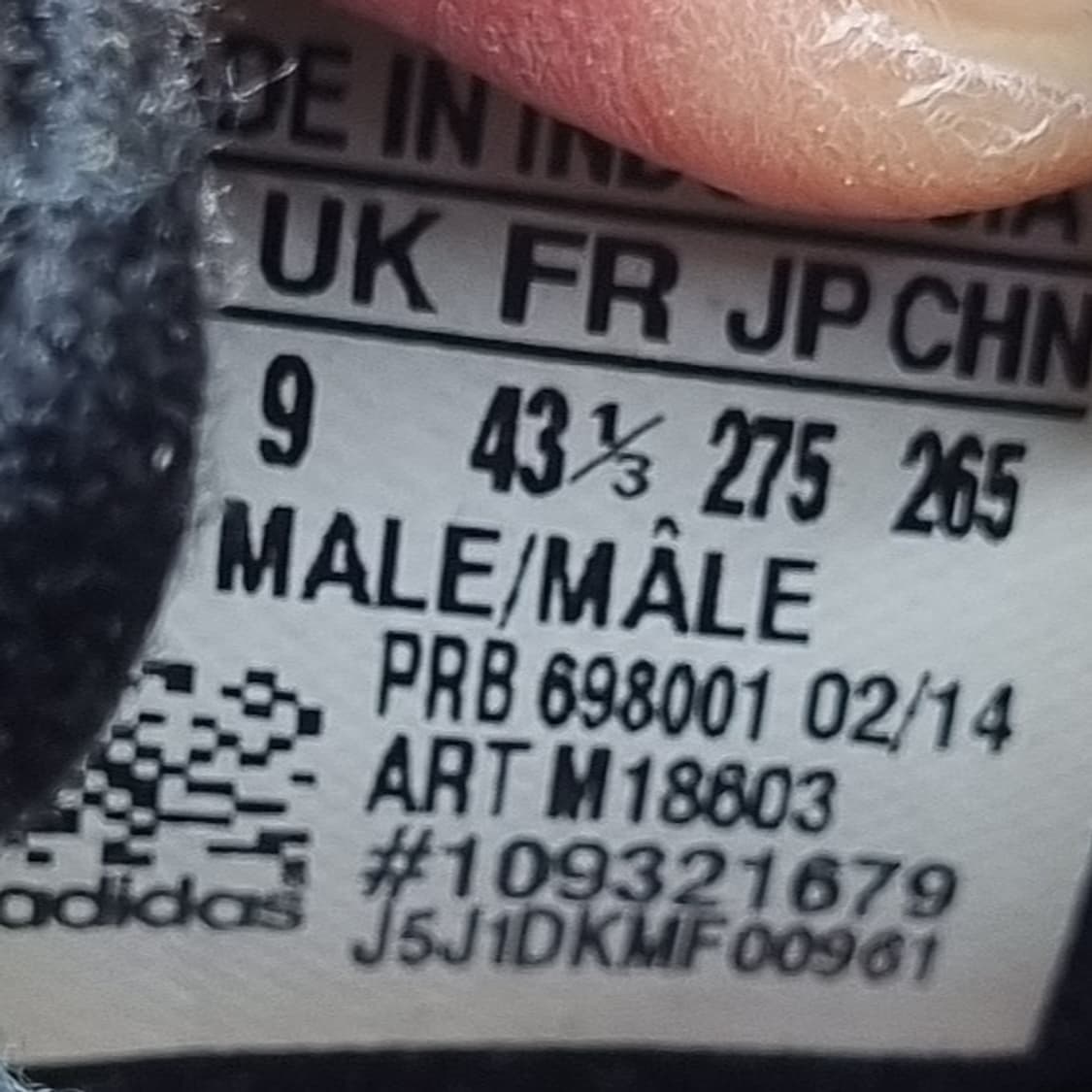 아디다스 프레데터 인스팅트 축구화 275 상품이미지6