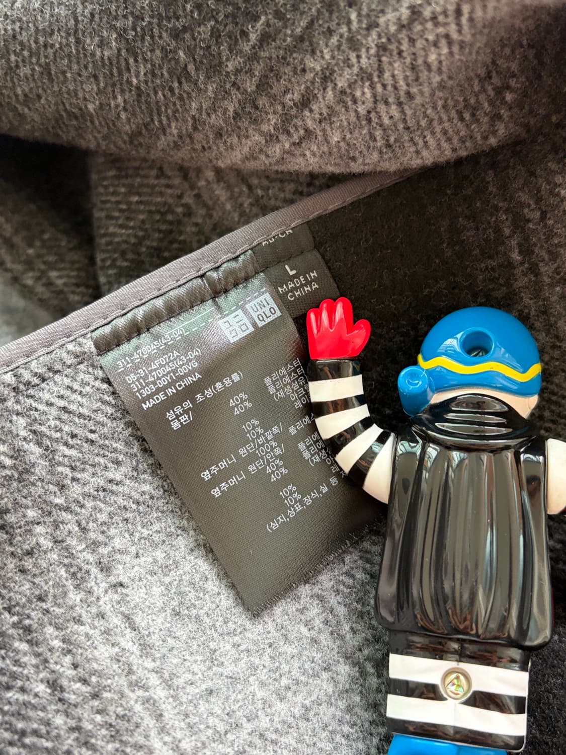 유니클로 더플 베이스 체크 셔츠 재킷 L (103) 상품이미지7