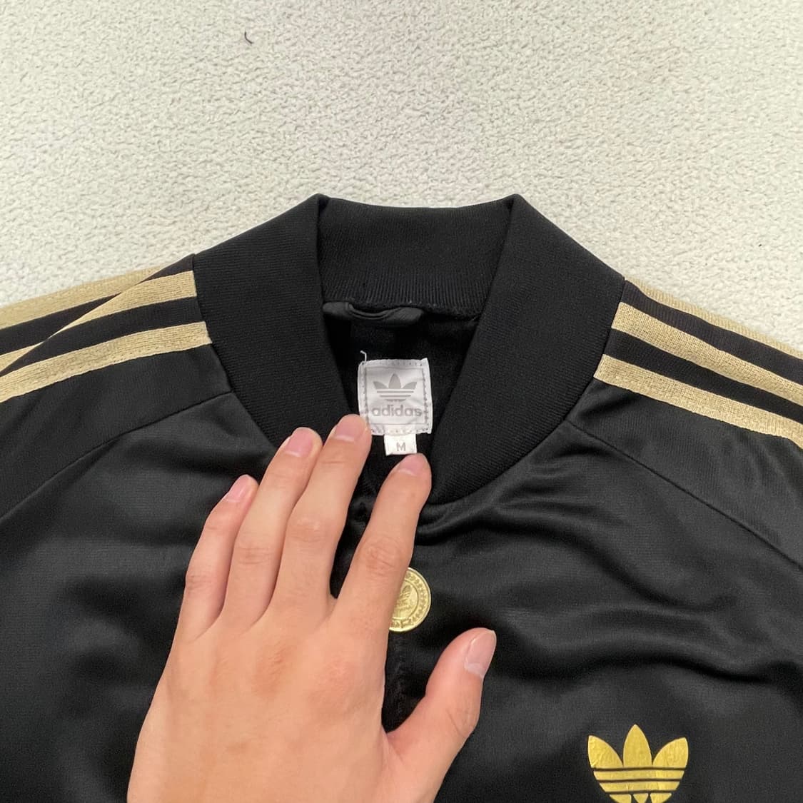 Adidas black gold Olympiad jersey 상품이미지7