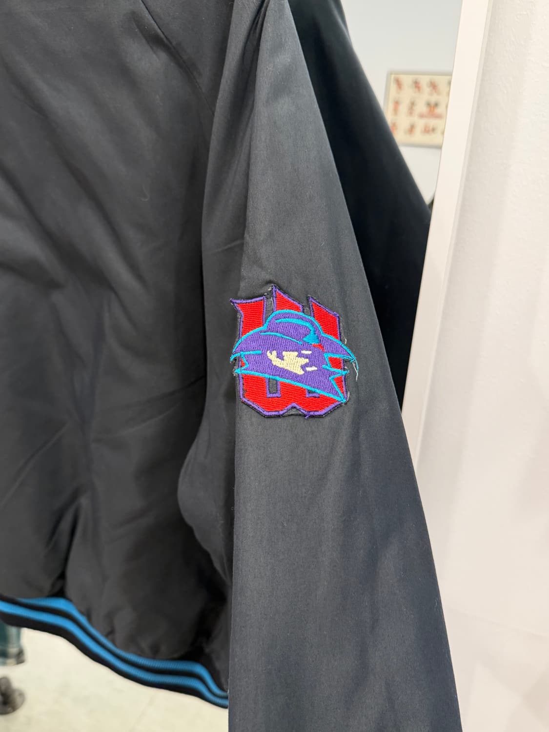 90s Vtg 빈티지 스타디움 MLB 위치타 랭글러스 새틴 자켓 상품이미지8