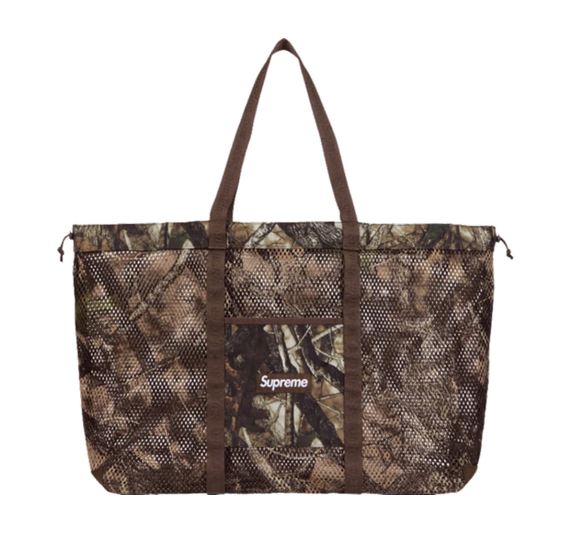 슈프림 메쉬 토트백 트루팀버 상품이미지1