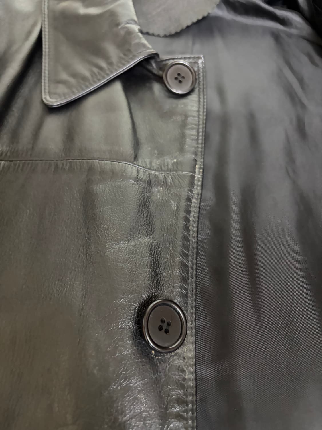 빈티지 레더카코트 상품이미지4