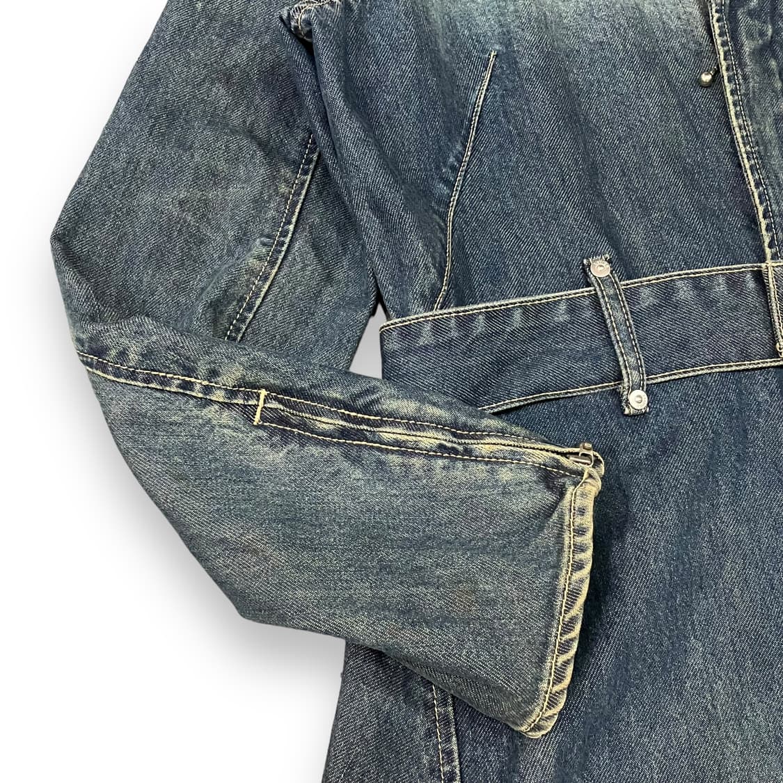 리바이스 엔지니어드 데님 벨크로 롱자켓 상품이미지6