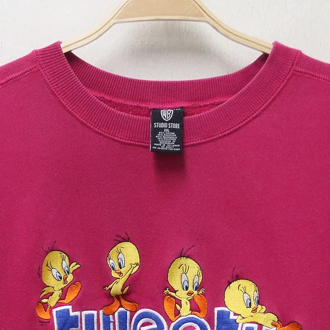 90'S WARNER BROS 트위티 맨투맨 63453 상품이미지5