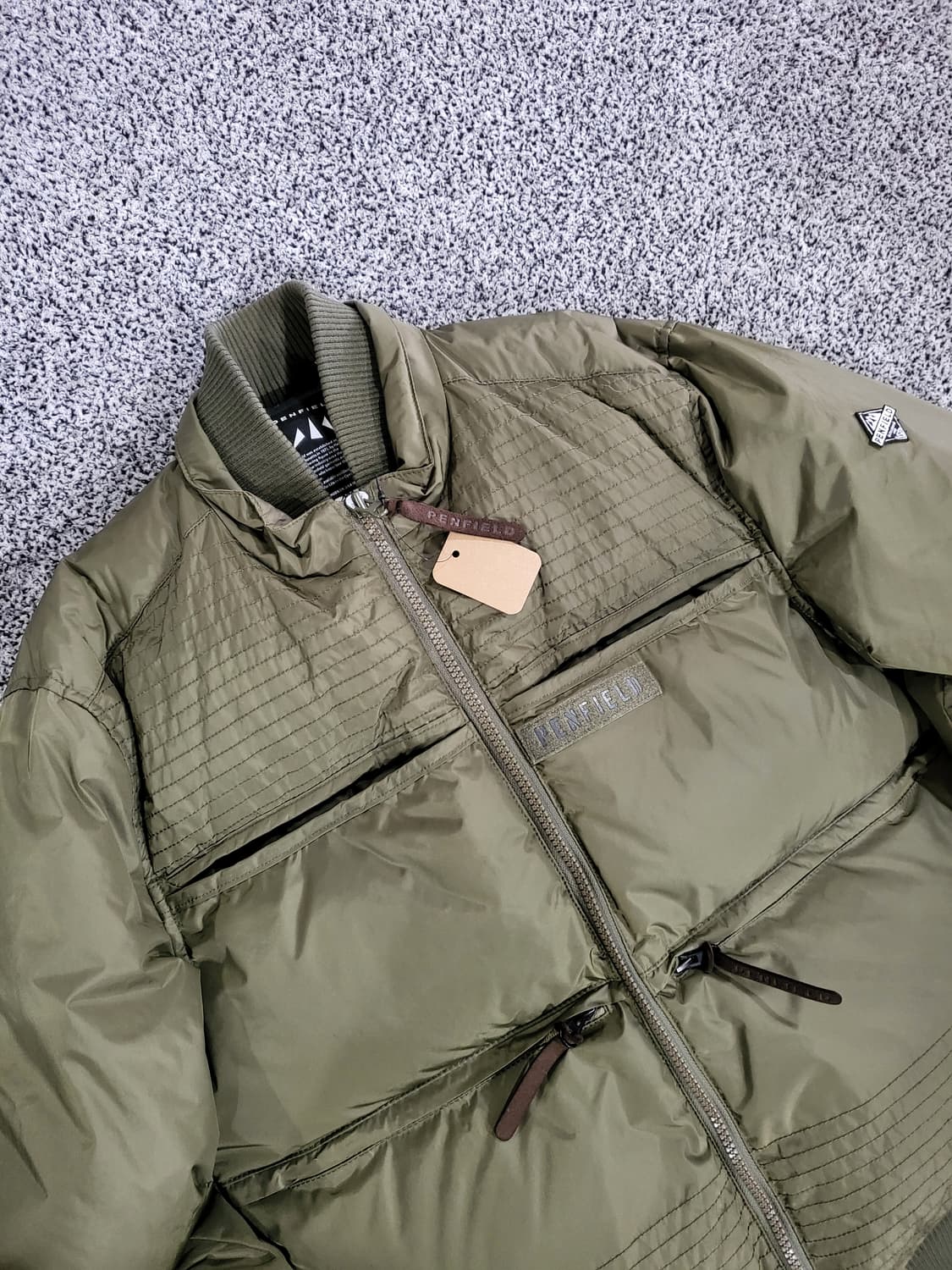 Fenfield 카키 패딩 자켓 상품이미지2