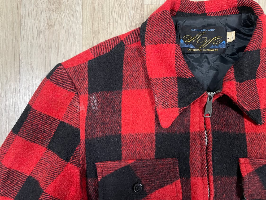 105) 70's 몽고메리워드 체크 매키노자켓(RRL&LVC&폴로) 상품이미지9