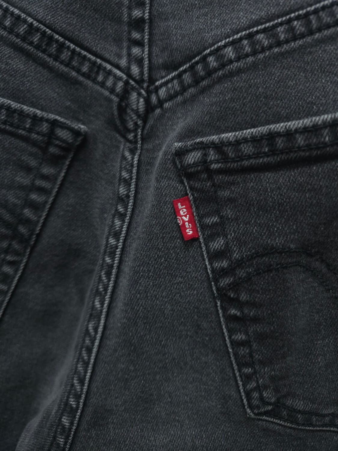 리바이스 립케이지 스트레이트 블랙진 ( 27 ) 상품이미지8