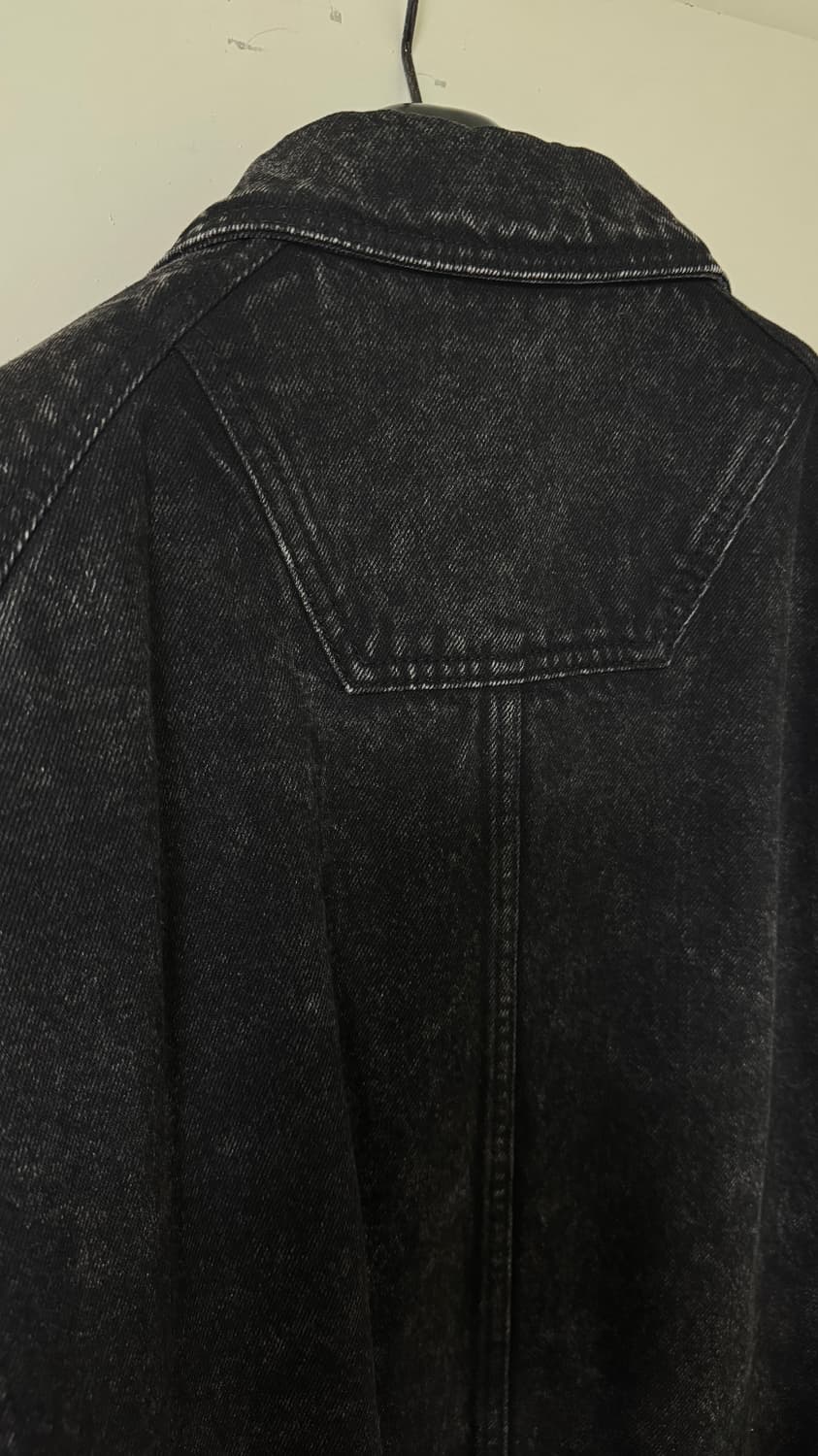 Juun.J Black Faded Denim Coat 50 상품이미지7