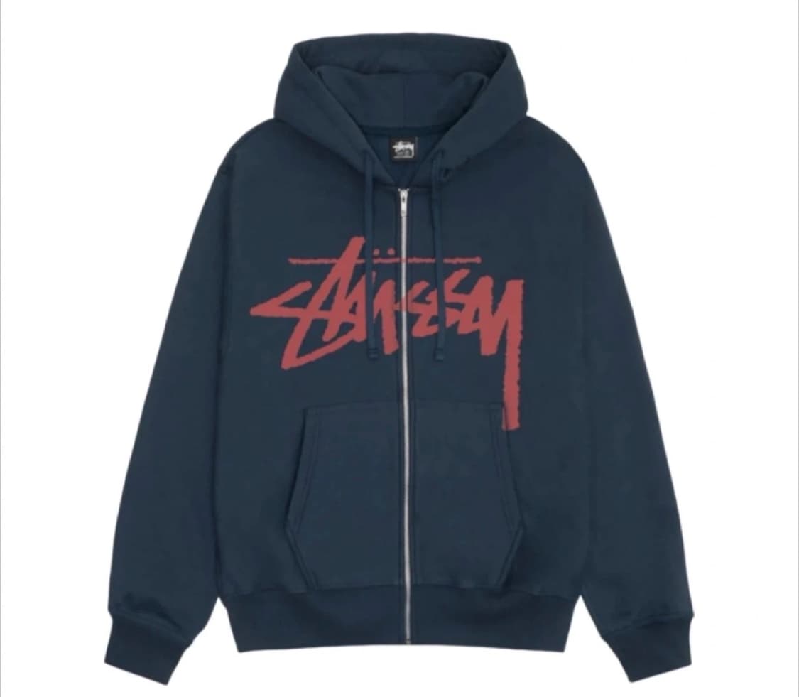 스투시 스탁 후드집업 상품이미지1