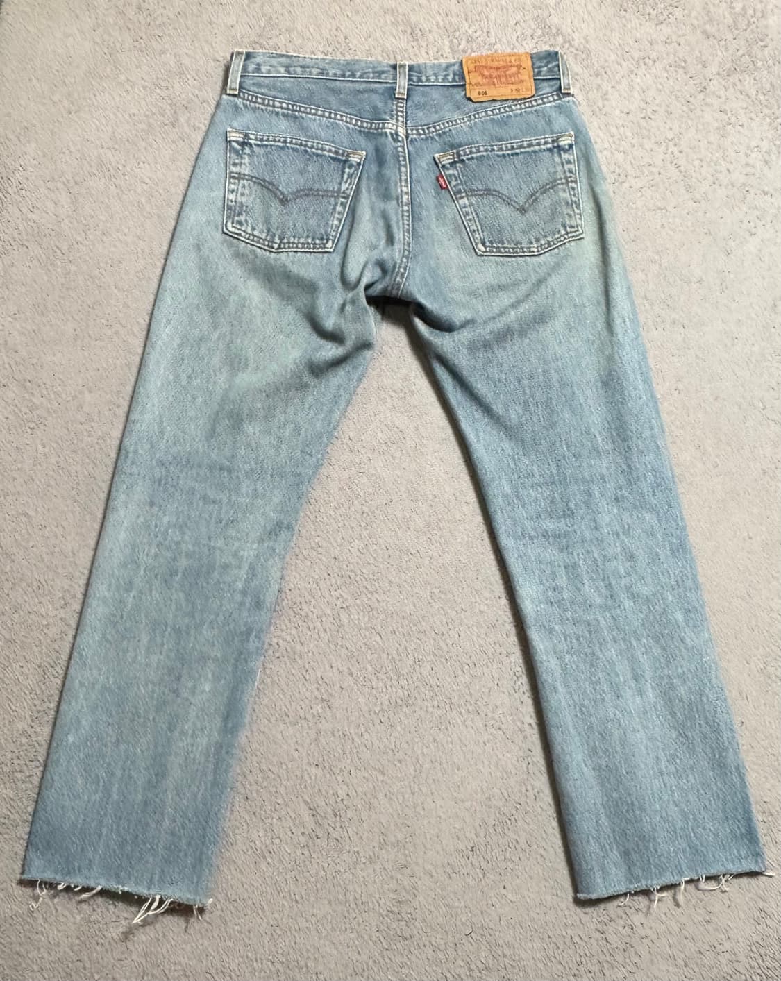 리바이스 나이트웍스 NIGHTWAKS 리메이크 501 청바지 연청 상품이미지3