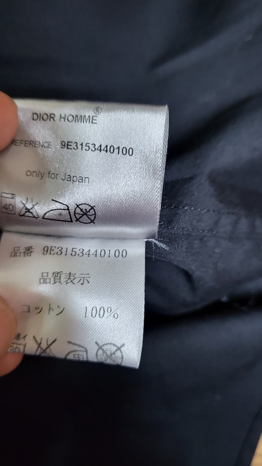 디올 옴므 카라 디테일 셔츠 38 상품이미지6